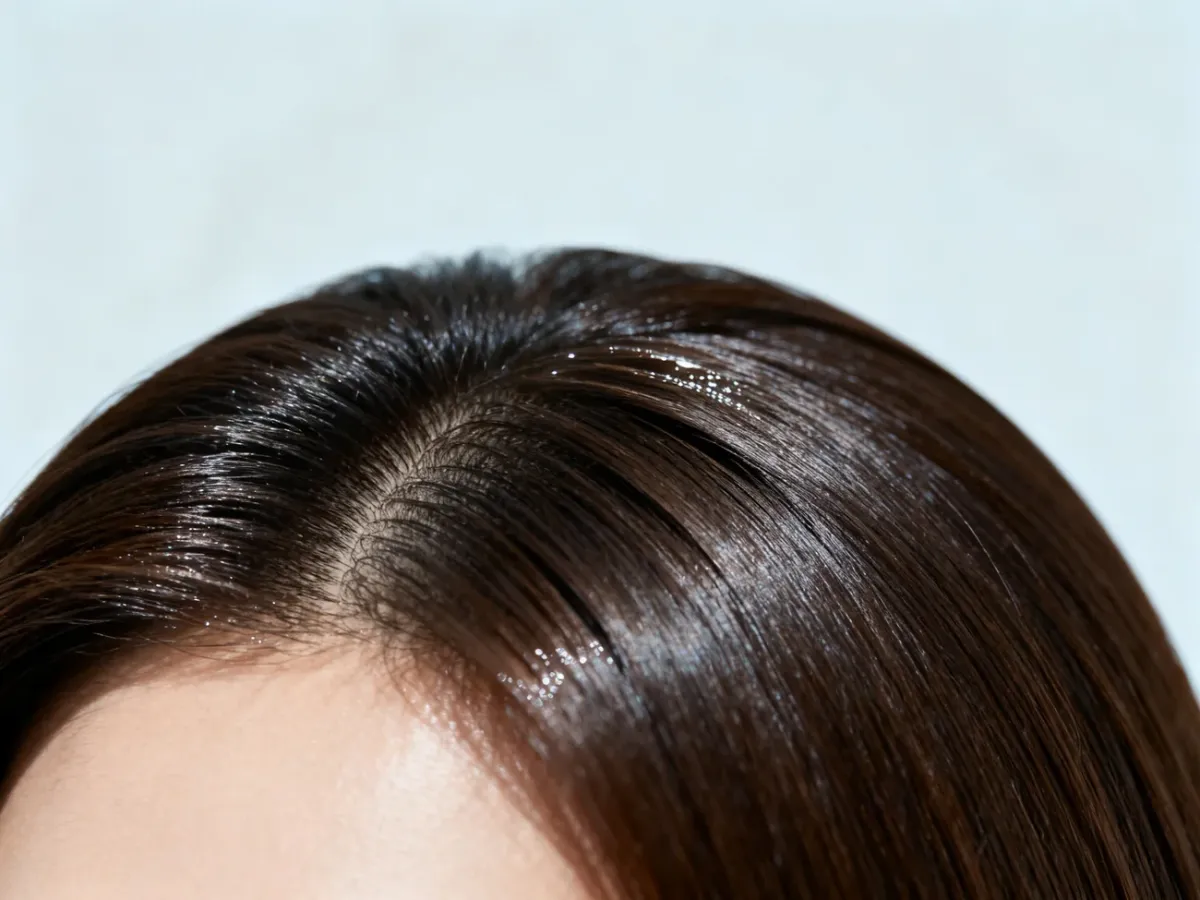 Zdrowe włosy i skóra głowy chronione naturalną warstwą sebum